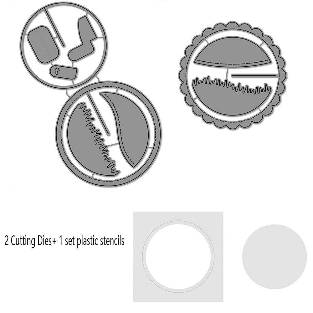 

Wild Ferns Clear Stamps And Dies Set for DIY Scrapbooking Paper Card Making 2024 Mini Catalog Stamps Diecut