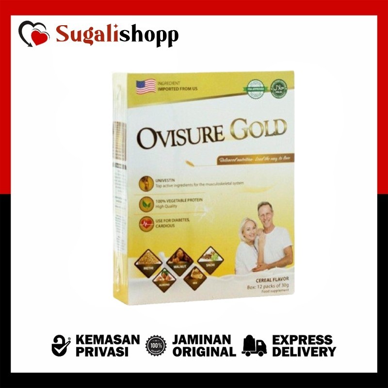 

ORIGINAL 100% OVISURE GOLD MILK ASLI - SUSU OVISURE GOLD ATASI NYERI SENDI & TULANG ORIGINAL