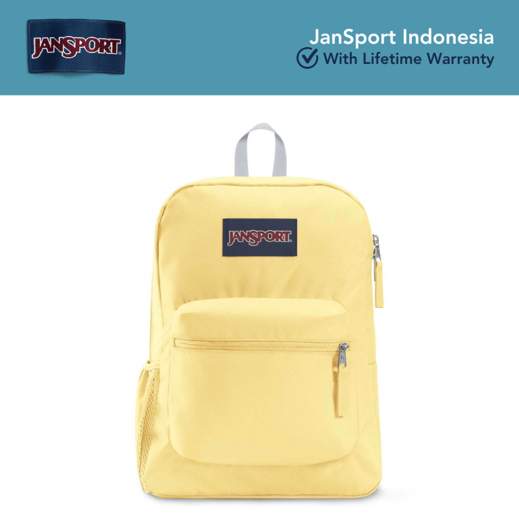 JanSport Tas Ransel / Backpack / Daypack Cross Town Pale Banana
