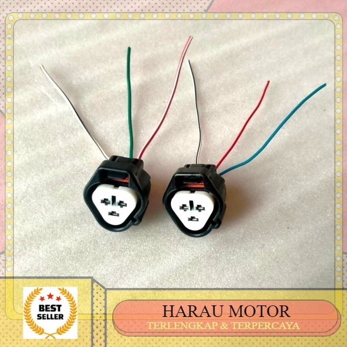socket pin 3 socket lampu depan Honda Mobilio original