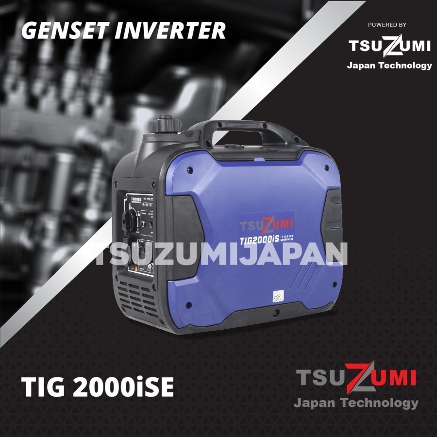Genset mini 2000 watt Super Silent Inverter Genset Tsuzumi Japan Technology TIG2000ISE