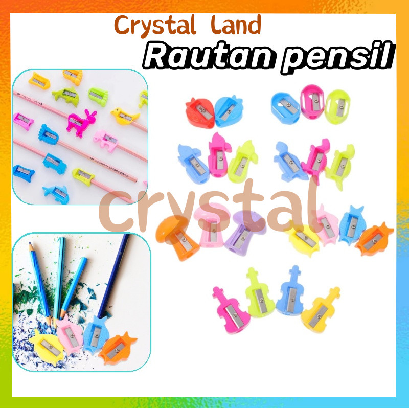 

Sharpener Rautan Serutan / random Sharpener / Rautan Toples / rautan tabung fancy / Serutan Rautan Kecil