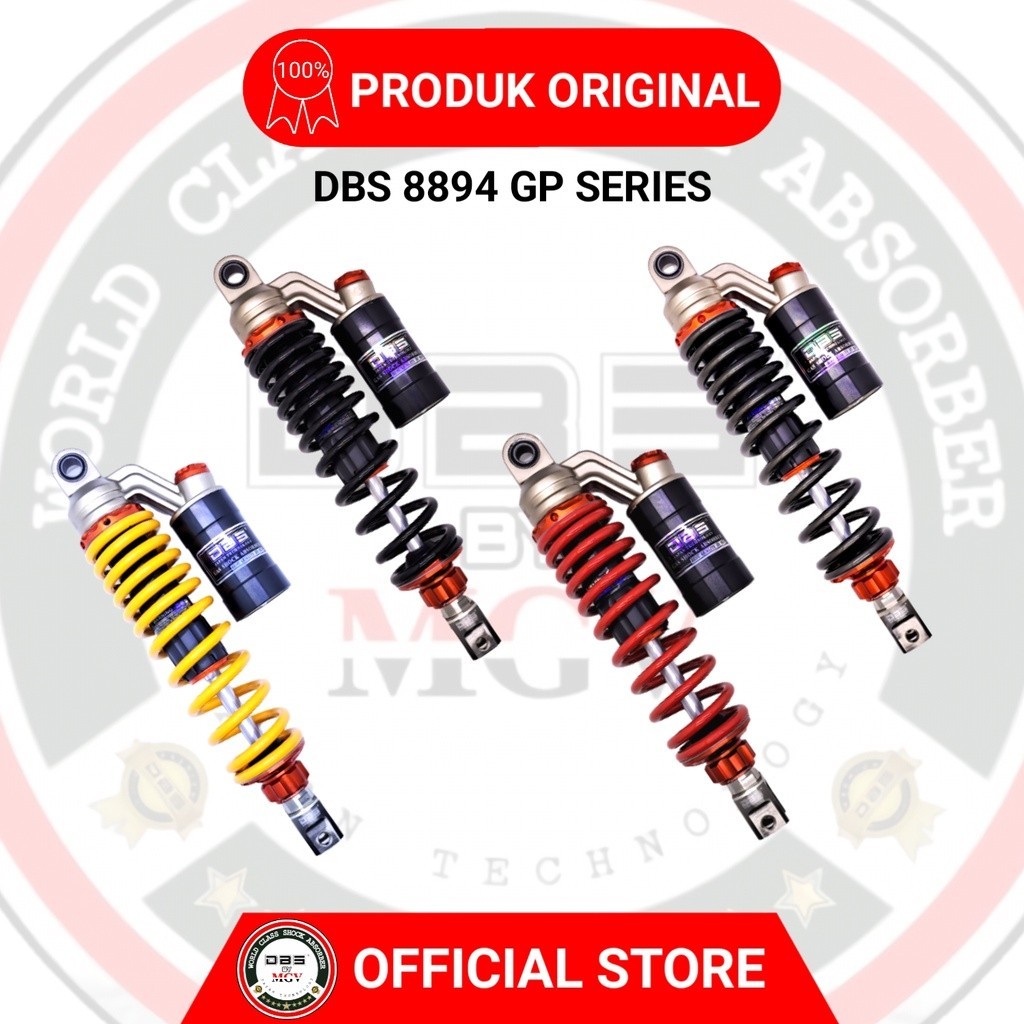 Shock Tabung DBS 8894 GP SERIES Mio Fino Soul GT 125 Xeon Mio M3 BEAT SCOOPY GENIO VARIO 160