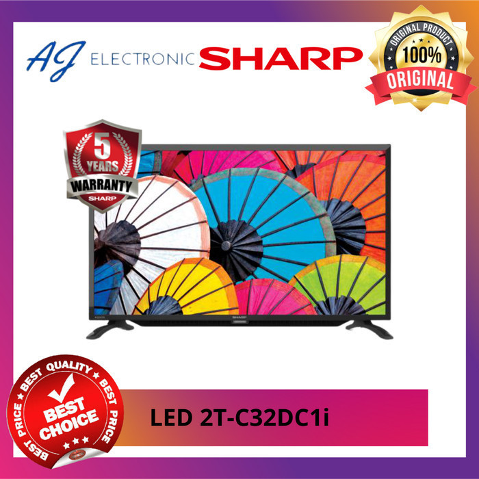 TV LED SHARP 2T-C32DC1i / 2TC32DC1i , TV 32 INCH HD