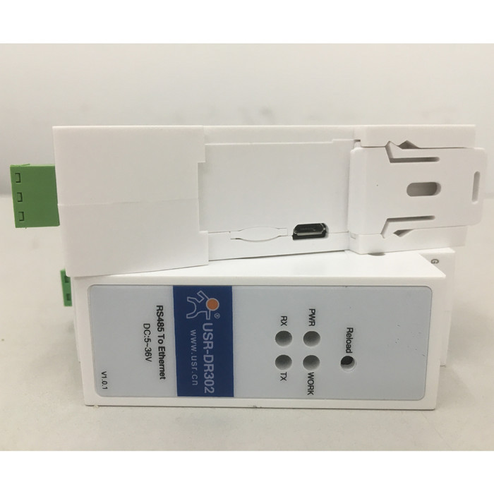 DIN RAIL RS485 to Ethernet converter ModBus Gateway USR-DR302
