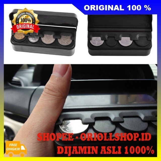 BELI 1 GRATIS 1 Asobi Coin Holder Tempat Penyimpanan Koin Portabel Tempat Uang Koin Receh Logam Mobi