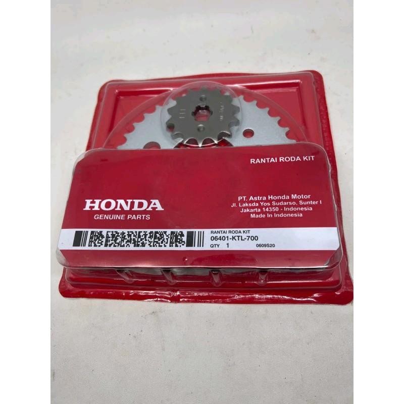 GEAR SET & RANTAI | GEARSET MOTOR HONDA SUPRA LAMA, SUPRA X LAMA, SUPRA FIT LAMA | GIR SET