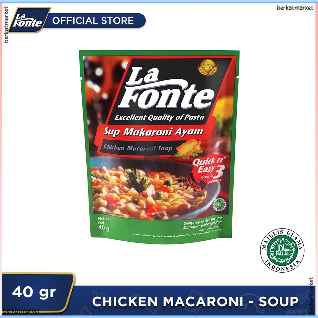 

La Fonte Sup Macaroni 40gr All Varian