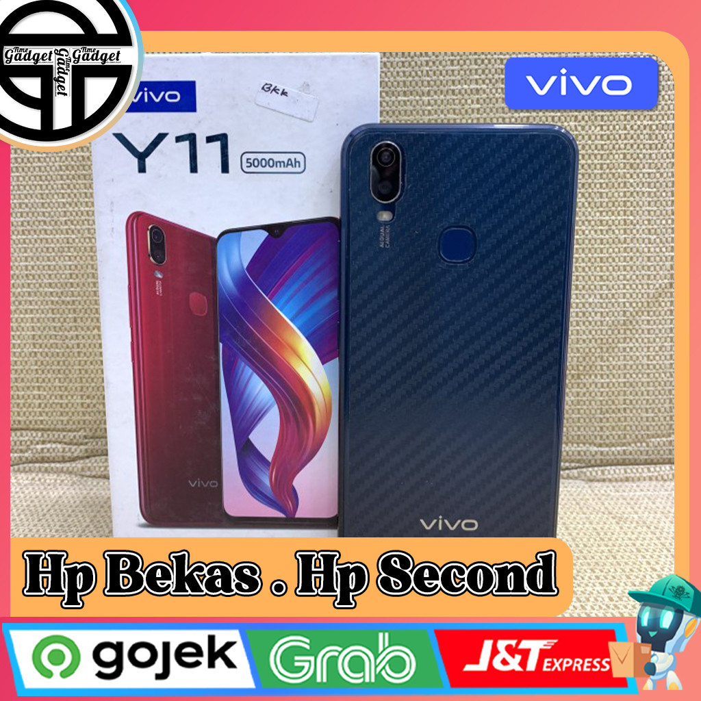 Vivo Y11 Ram 2 Rom 32GB Second Original Resmi Indonesia