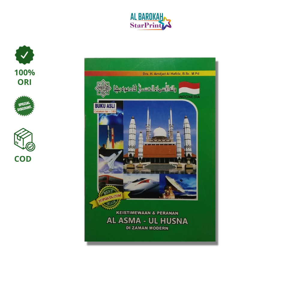 Kitab Asmaul Husna kecil 10 × 14 cm ( Sufijaya ) Keistimewaan & peranan Asmaul husna asmaulhusna