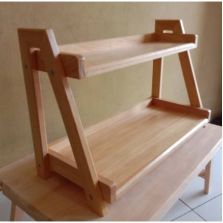 Rak Kayu Pinus