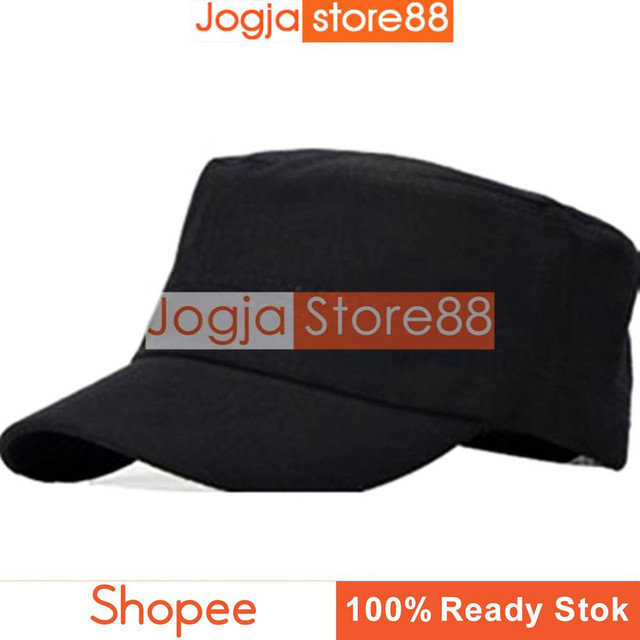 Topi Flat Top Komando City Hunter - Black