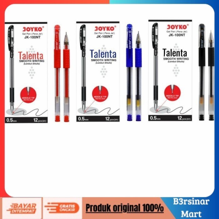 

[[KUALITAS TERBAIK]] Pulpen Joyko JK 100NT NT Htm 1lsn COD