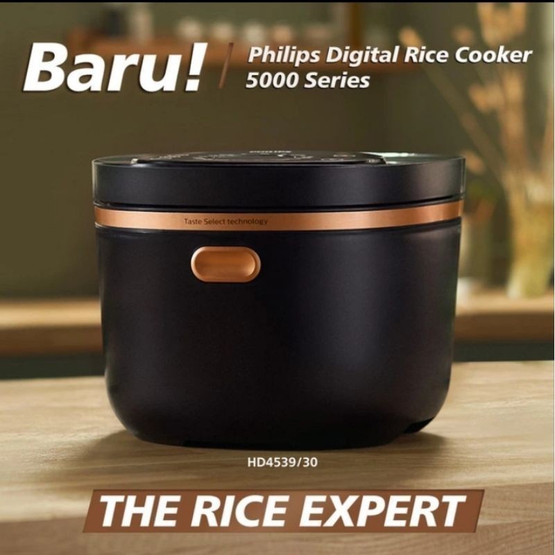 Philips Digital Rice Cooker HD4539/30 - Rice Cooker Philips Seri 5000 Induction Hearing