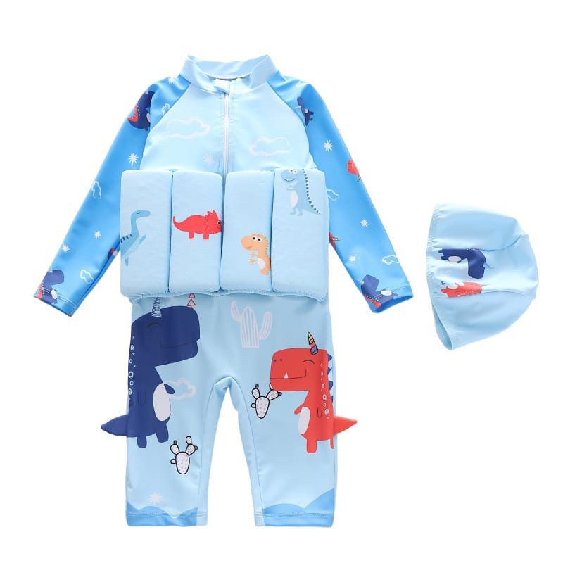 Baju renang pelampung anak laki laki 1 2 3 4 5 tahun