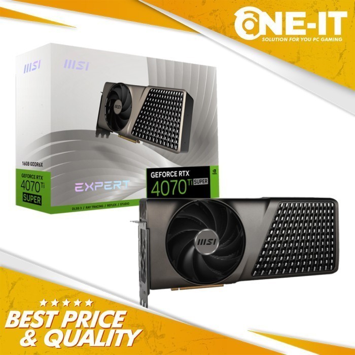 VGA MSI GeForce RTX 4070 Ti SUPER 16G EXPERT 16GB GDDR6X