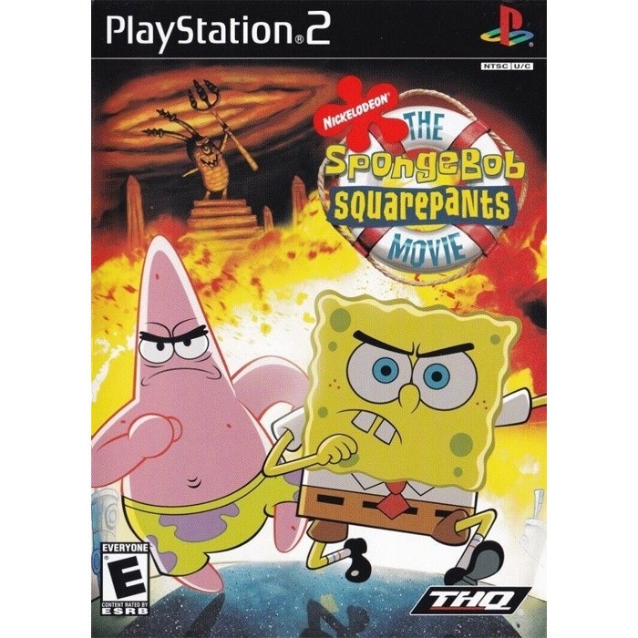 Kaset Playstation 2 - SpongeBob SquarePants The Movie