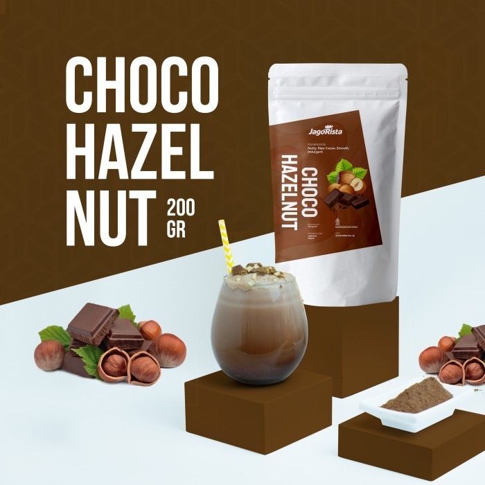 

Terbaru[Promo] (200gr) Premium Choco Hazelnut ( Bubuk Minuman / Bubble Drink Powder