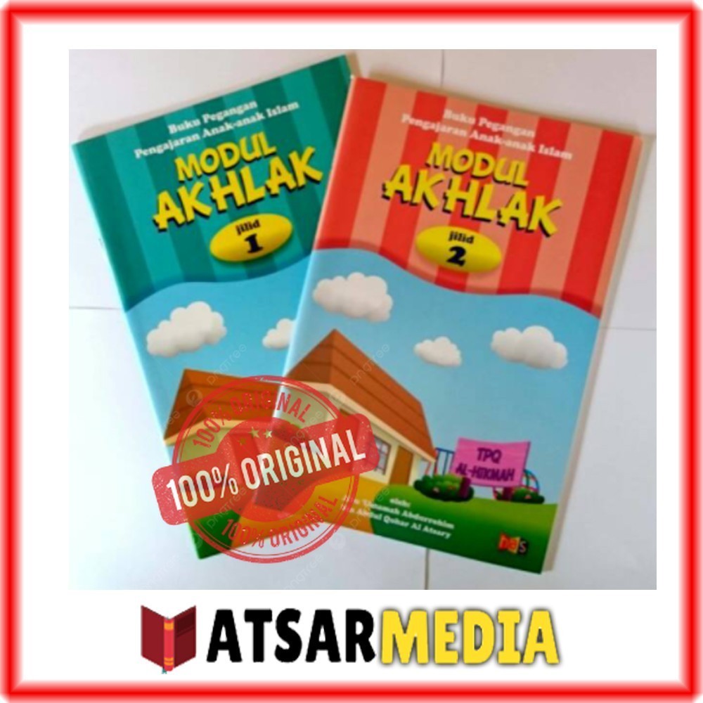 Buku Modul Akhlak Jilid 1 2 HAS Untuk TPQ TPA