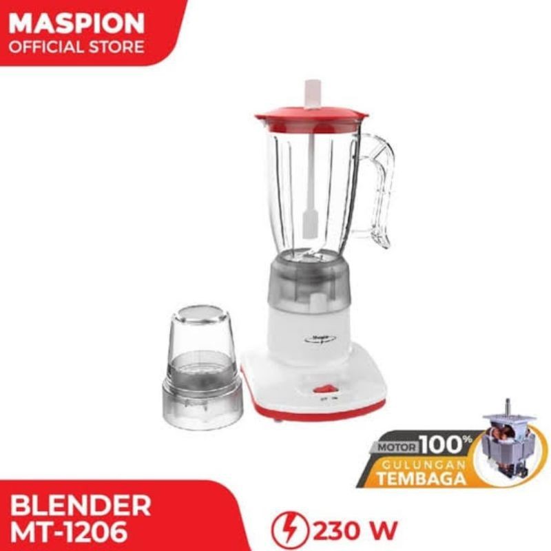 Maspion Blender MT-1206 / MT1206 Original Bergaransi Resmi