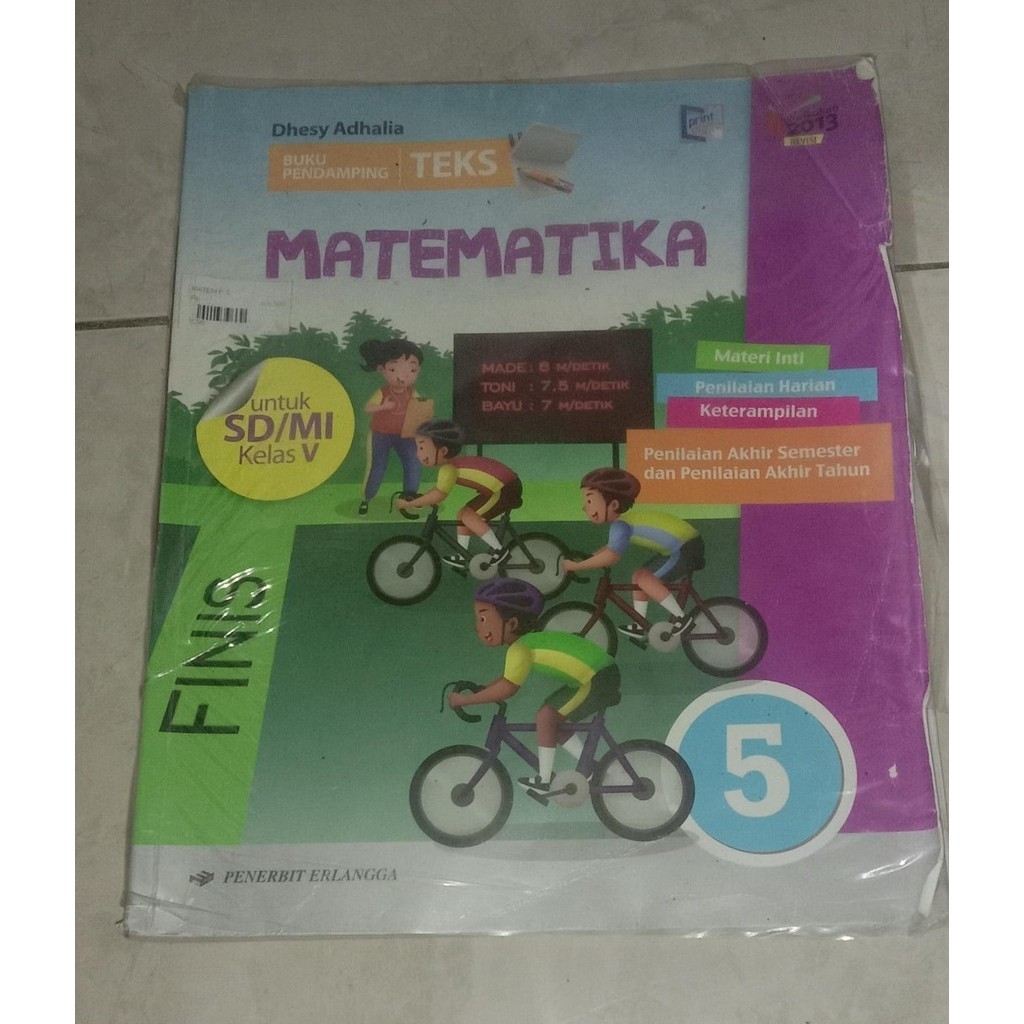 Buku Matematika SD 5 Erlangga