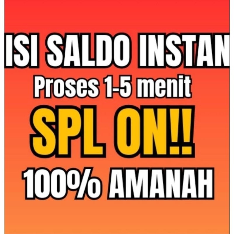 

Stiker Label Topup Saldo Isi Saldo