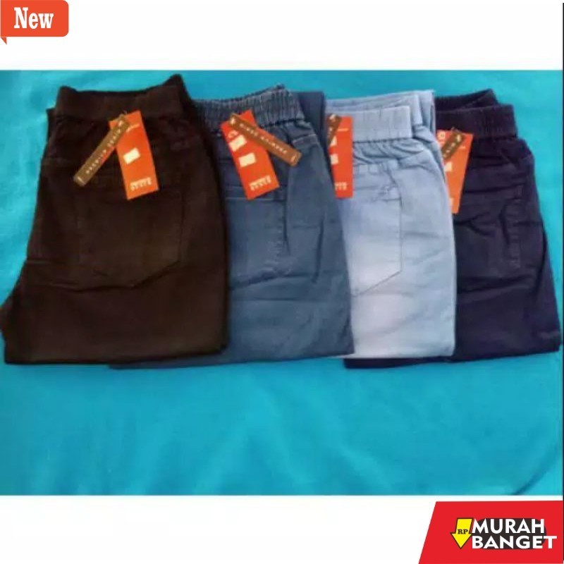 Denim Panjang Wanita celana soft jeans c96 panjang uk.30-34