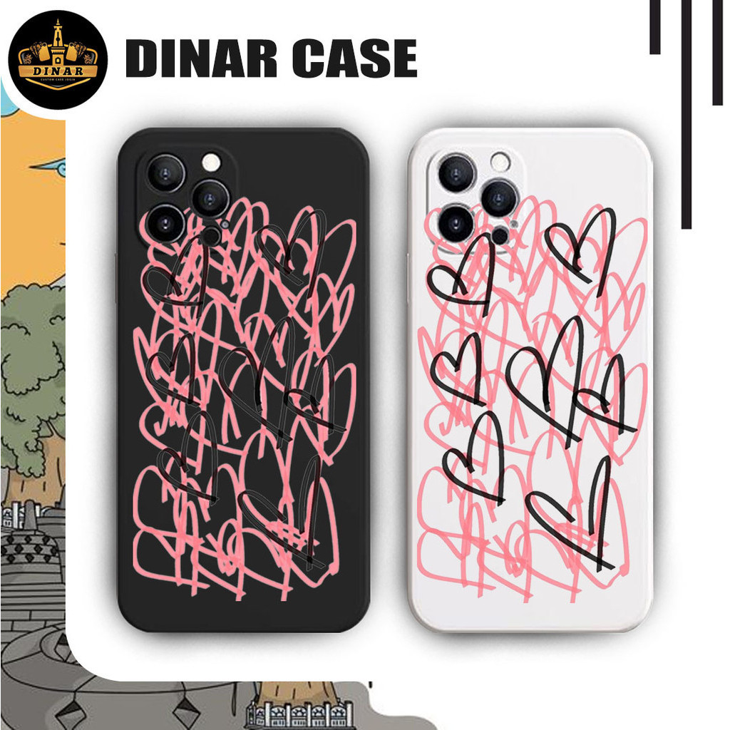 Softcase Infinix Smart 6 7 hot 9play 10play 10T 11 11s 12 play Note 12 X657. Motif Gambar  DN301 LOV