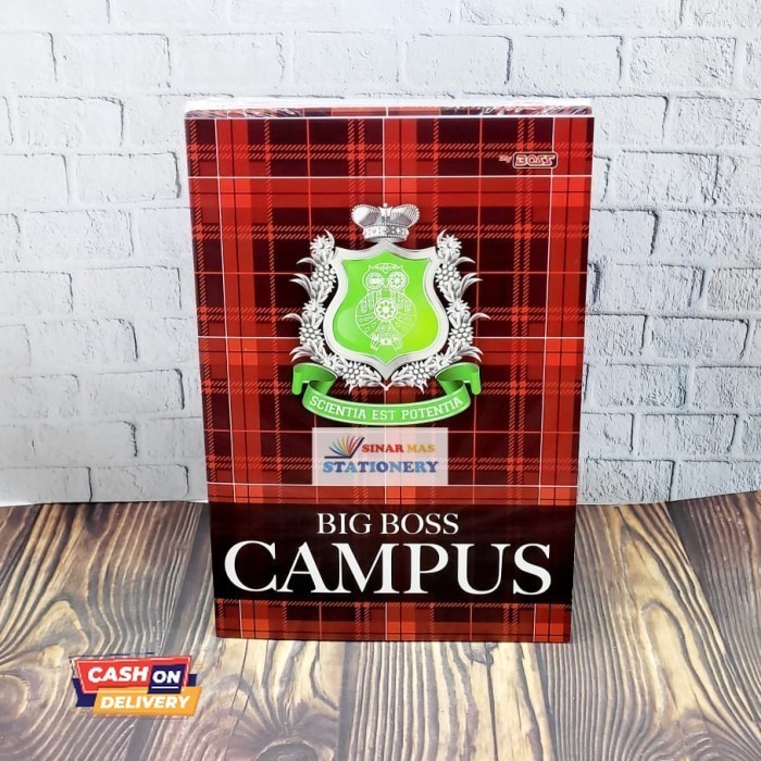 

✨LARIS✨ -Buku Tulis Campus Big Bos 36 lembar/ Buku Boxy Campus Sidu (1 pack)