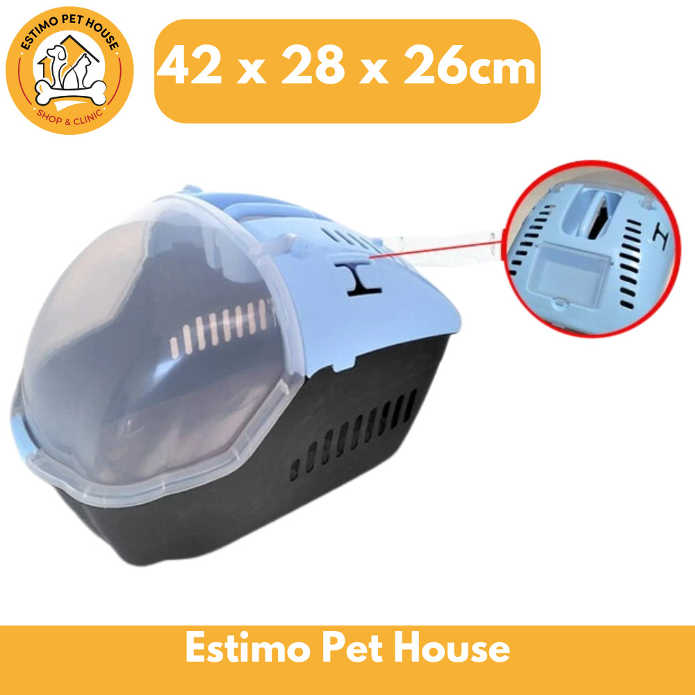 Kennel Box Pet Crate Cargo Travelling Anjing Kucing KN-500