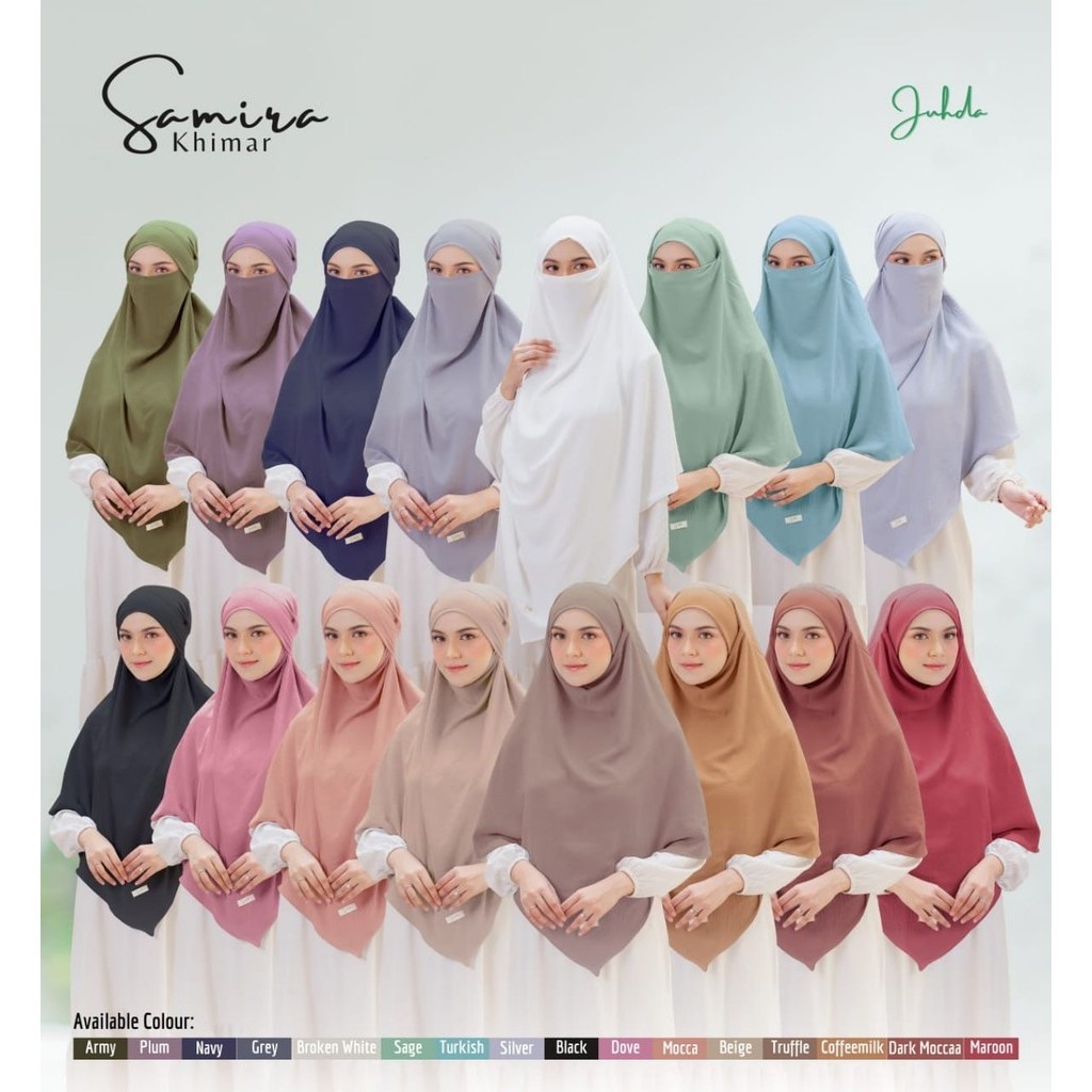 Samira Khimar 3in1 By Juhda