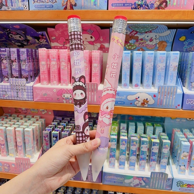 

Pensil Jumbo Kreatif Pensil Besar Baru Kartun Lucu Pensil Pena Ukuran Besar Kartun