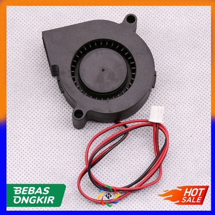 12V Mini Blower Fan Kipas Keong Brushless Angin Cooling Turbo