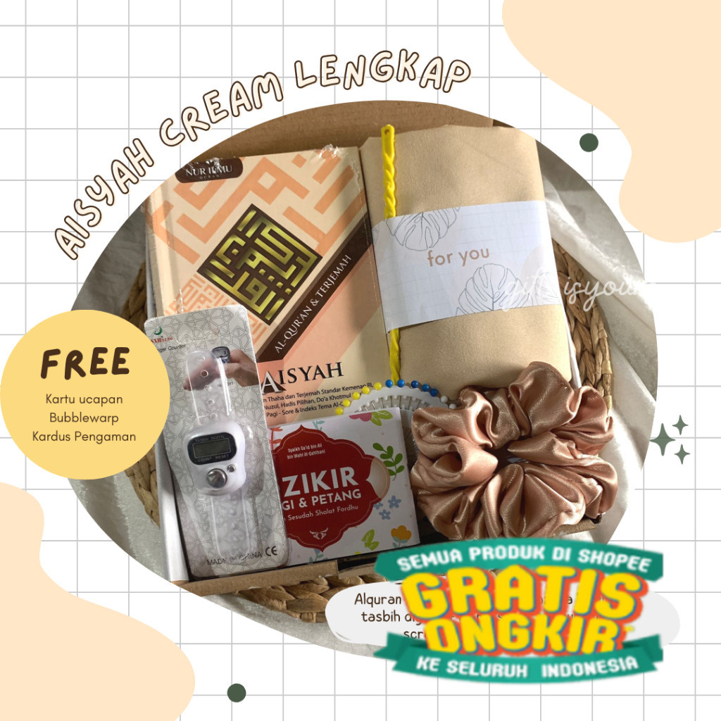 

[READY] Hampers Gift Box Hadiah Parcel Kado Wanita Unik Cewek Perempuan Muslimah Hijab Quran A6 Ulang Tahun, Lebaran, Idul Fitri, Graduation, Wisuda, Wedding, Pernikahan, Sidang, Engagement, Hari Guru, Perpisahan Wali Kelas, Hari Ibu, Pasangan, Pensiun/ h