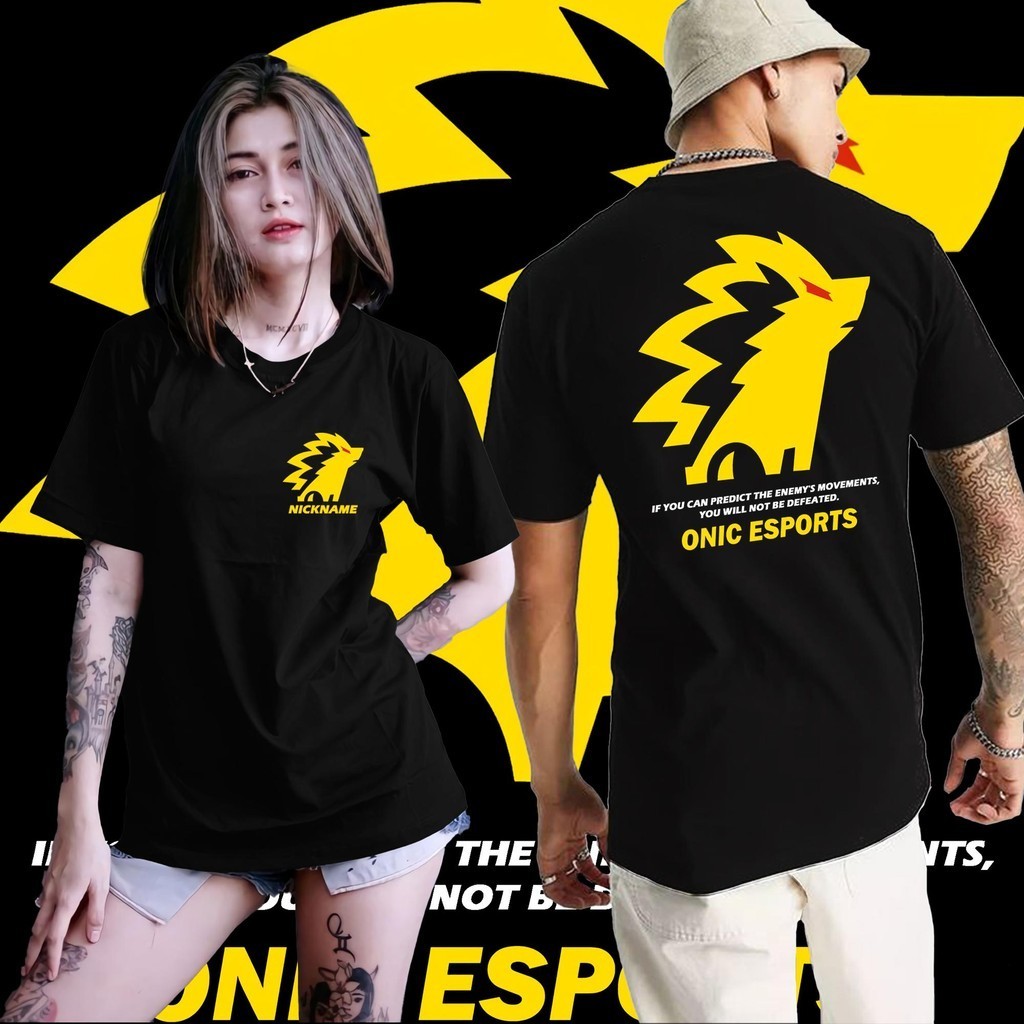 T-SHIT / KAOS MOBILE LEGEND / ONIC FREE REQUEST NAMA / NICKNAME KAMU - KAOS GAME MOBILE LEGEND - SUP