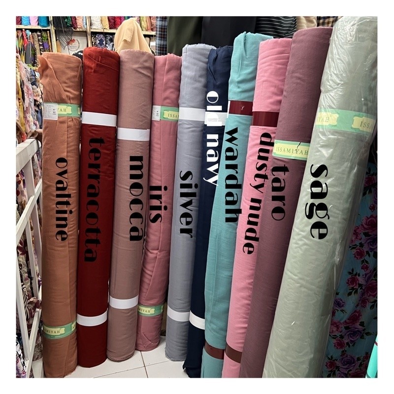 Kain VOAL Premium hijab kerudung / Kain Voal Superfine Premium / Voal Motif Premium / Voile Jacquard