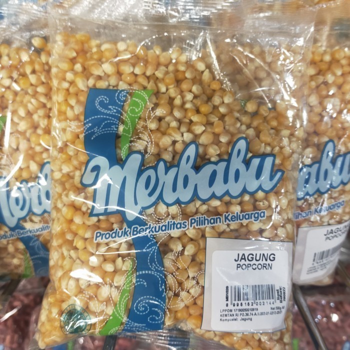 

merbabu jagung popcorn 500gr pop corn