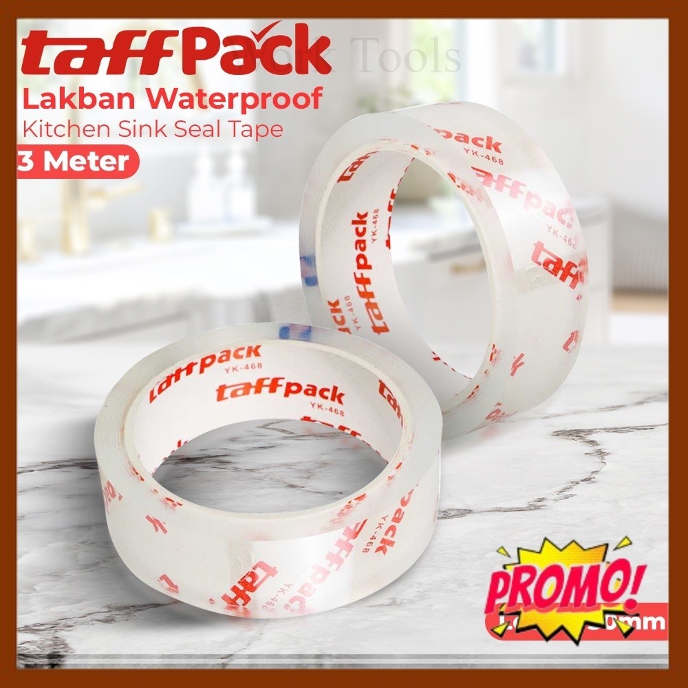 Lakban Waterproof Dapur Kitchen Sink Seal Tape 3 Meter