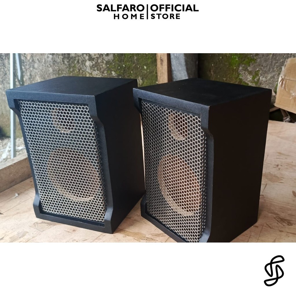 box speaker spiker 6 inch 6inch plus tweater cocok untuk indoor kamar bahan blockboard / multi 18mm