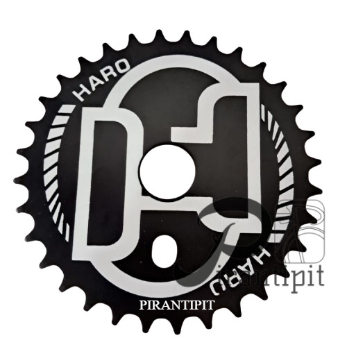 HARO Chainring BMX 32 T 28T / GIR BMX BESI 3MM / BMX Steel One Piece Crank (OPC) Single Speed Chainr