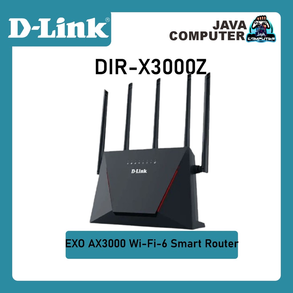 D-Link DIR-X3000Z EXO AX3000 Wi-Fi-6 Smart Router