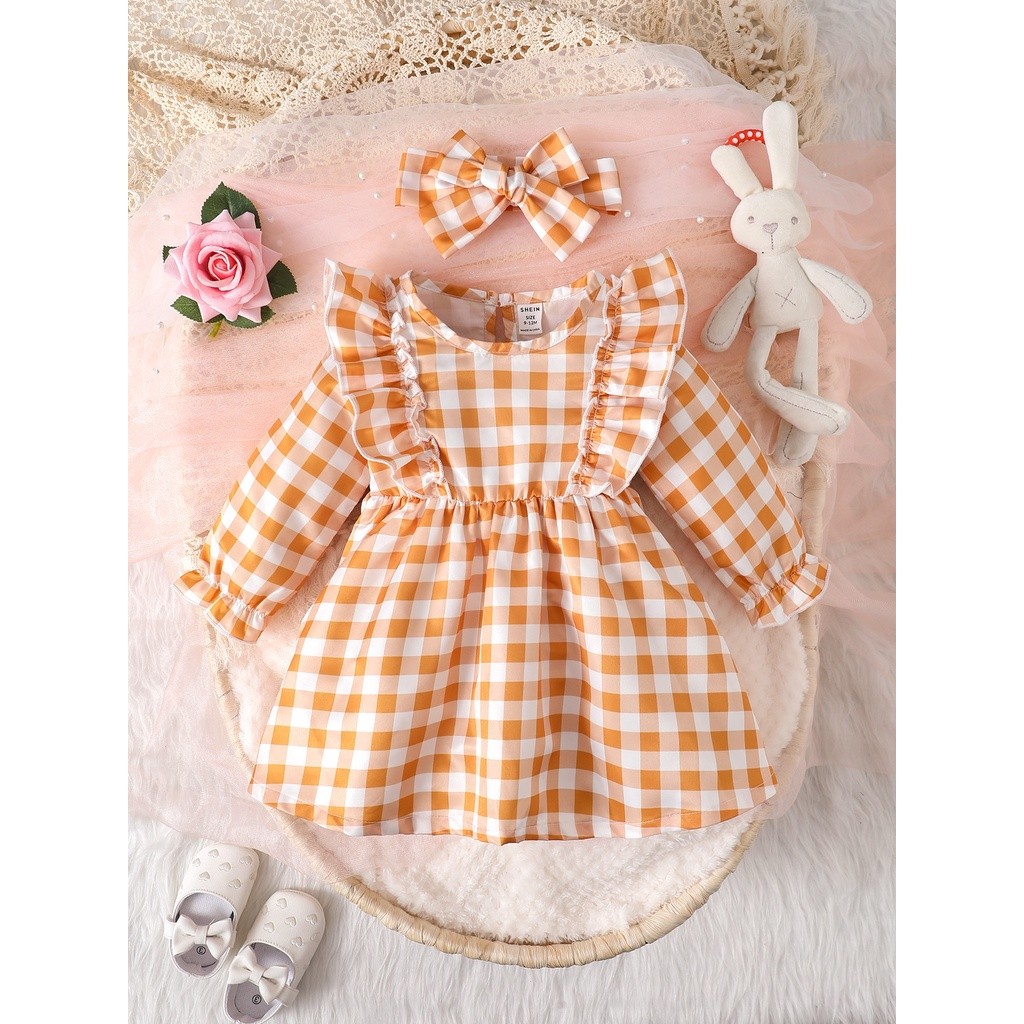 Baju Anak Perempuan/Dress Anak Perempuan /Baju Anak Baju anak Perempuan Promo / DRESS BAYI ANAK NESY