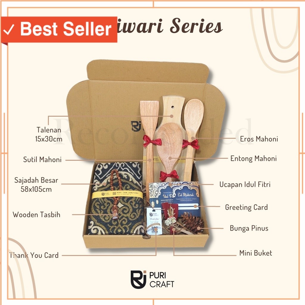 

Hampers Unik Murah Anniversary Lebaran Idul Fitri Wedding / KARIWARI Series / Hampers Lebaran / Hampers Idul Fitri / Hampers Idul Adha / Hampers Murah / Hampers Kayu / Kado Unik / Kado Sajadah / Hampers Sajadah / Hampers Aesthetic / Hampers Kekinian / Ham