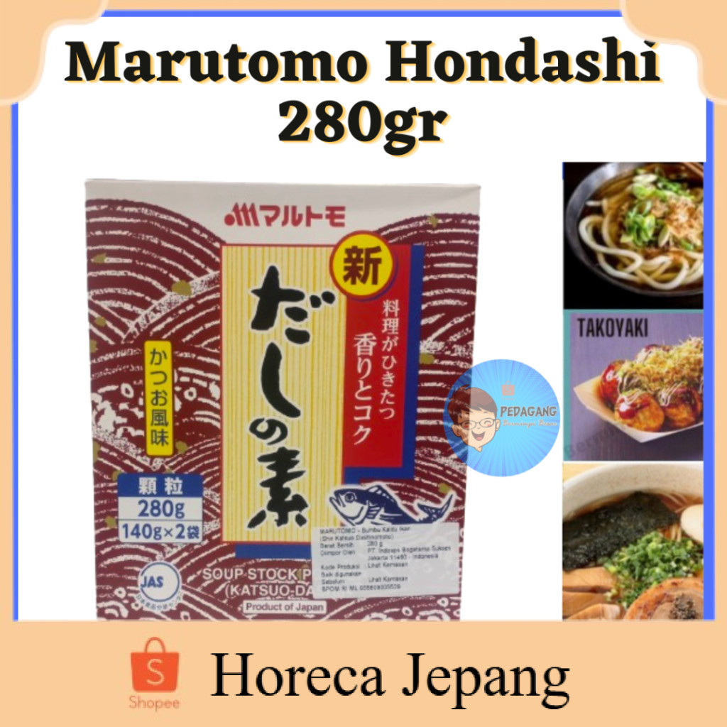 

Marutomo Hondashi 280g / Kaldu Ikan/ Hondashi