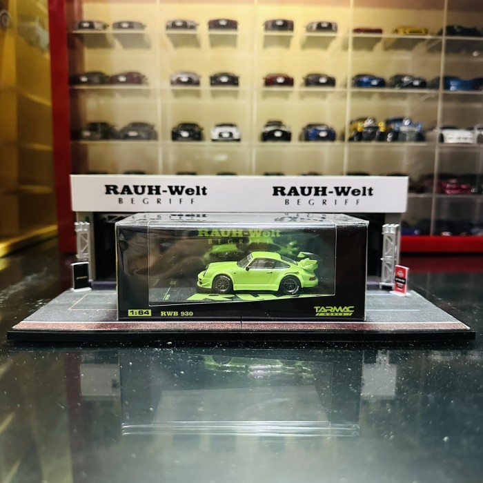 Tarmac Works RWB 930 Lime Green 2019 Tokyo Auto Salon Exclusive