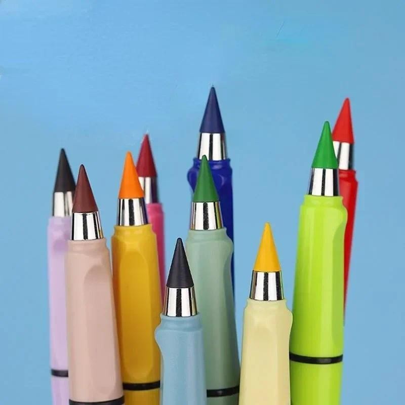 

Unlimited Writing Color Pencil No Ink Novelty Eternal Pen Art Sketch Color Painting Tools Kid Gift School Supplies Stationery