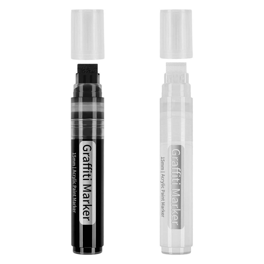

Acrylic Paint Pens Graffiti Marker Art Project Quick Drying Painting Art Markers Writing for Painting Stone Porcelain