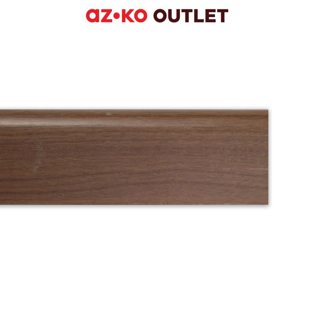 Lis Profil Dark Oak 6 cm Profil Skirting Trim Dinding List Pelindung Tepi Tembok Aksesoris Interior 