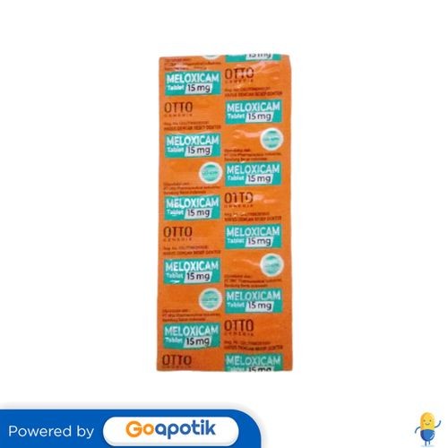 Meloxicam Otto 15 Mg Strip 10 Tablet