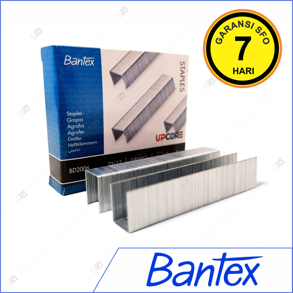 

Isi Staples Bantex 23/17 - BD2006 - SFO Semarang Official